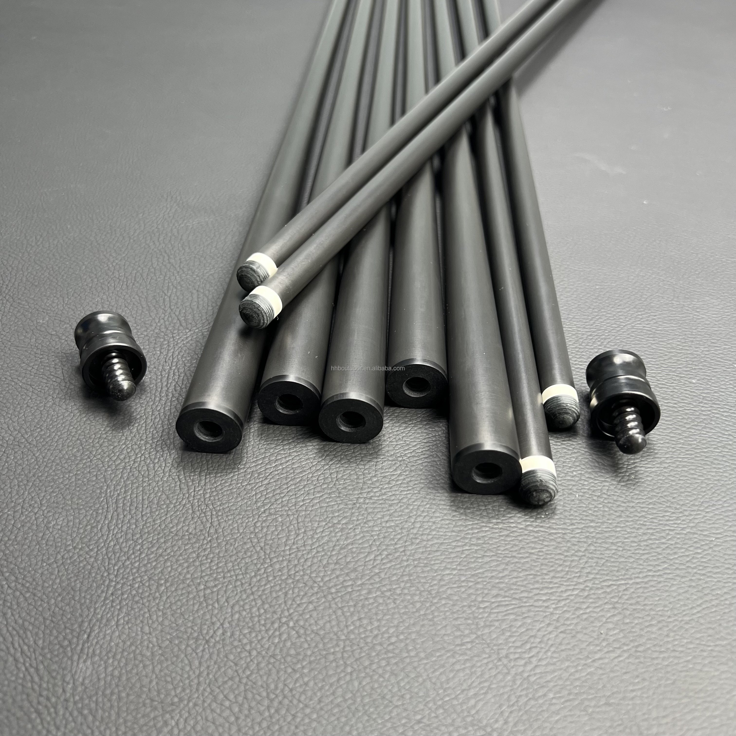 Ultra Low Delfection 11.8 12.4 12.5 Carbon Fiber Shaft Cue Uniloc Radial 3/8 10 Carbon Pool Cue Shaft