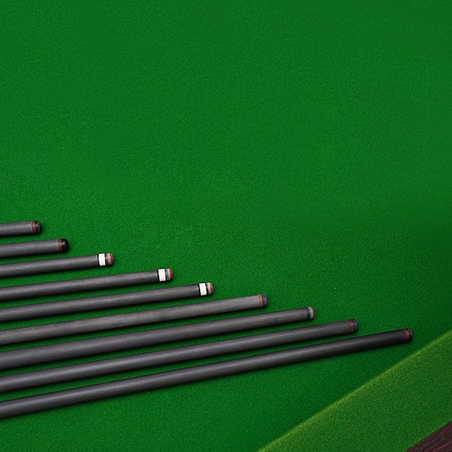 NO.03-2 Tan Xian Wei Snooker Billiards One Piece Carbon Fiber Club Pool Cue Shaft Black Technology Forelimb for Cueing Forearm