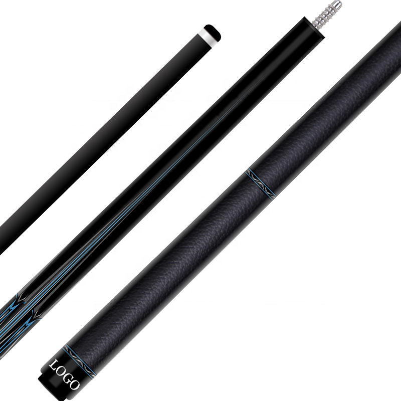 TQG-LC-C15 with Multiple Snooker Joint and Marking Carbon Fiber Pool Cue Billiards Cue 1/2 Split 12..5mm Maple Butt