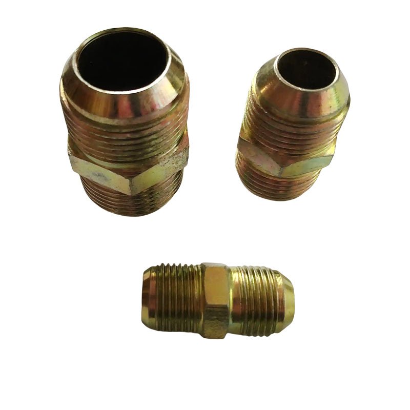 External Wire Straight-through High-pressure Oil Pipe Joint To Wire Bell Mouth Ball Mouth Flat Mouth Transition Joint