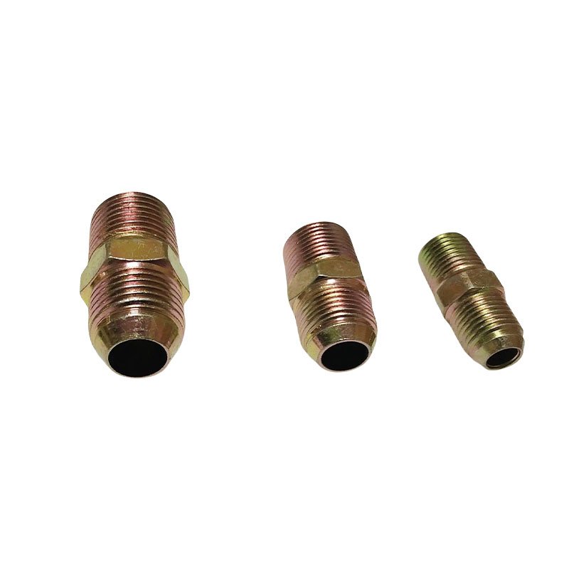 External Wire Straight-through High-pressure Oil Pipe Joint To Wire Bell Mouth Ball Mouth Flat Mouth Transition Joint