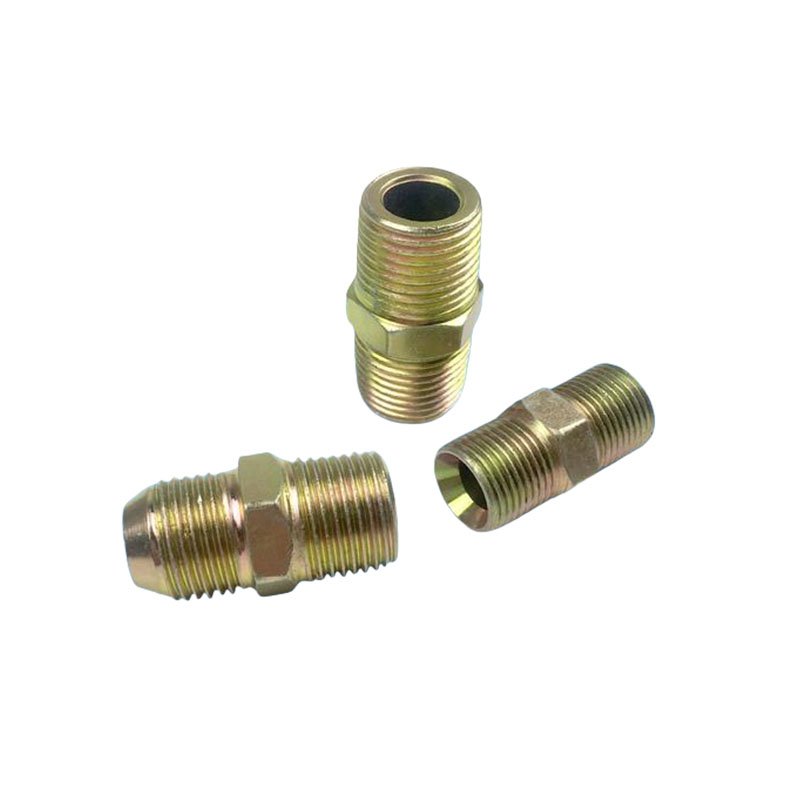 External Wire Straight-through High-pressure Oil Pipe Joint To Wire Bell Mouth Ball Mouth Flat Mouth Transition Joint