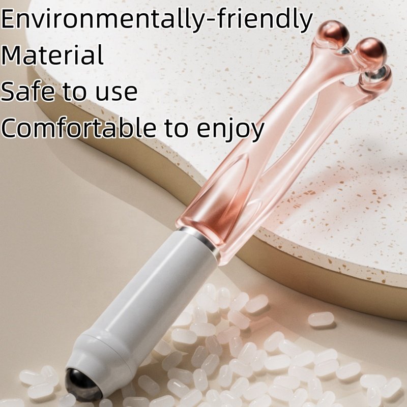 2024 Developed Handheld Clip Four Ball Pressure Meridian Relaxation Blood Circulation Joint Acupoint Finger Massager Roller