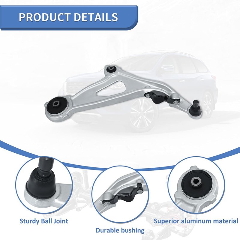 Front Lower Control Arm W/Ball Joints Passenger Side Replacement for 2013-2020 Nissan Pathfinder and 2013-2020 2022 Infiniti