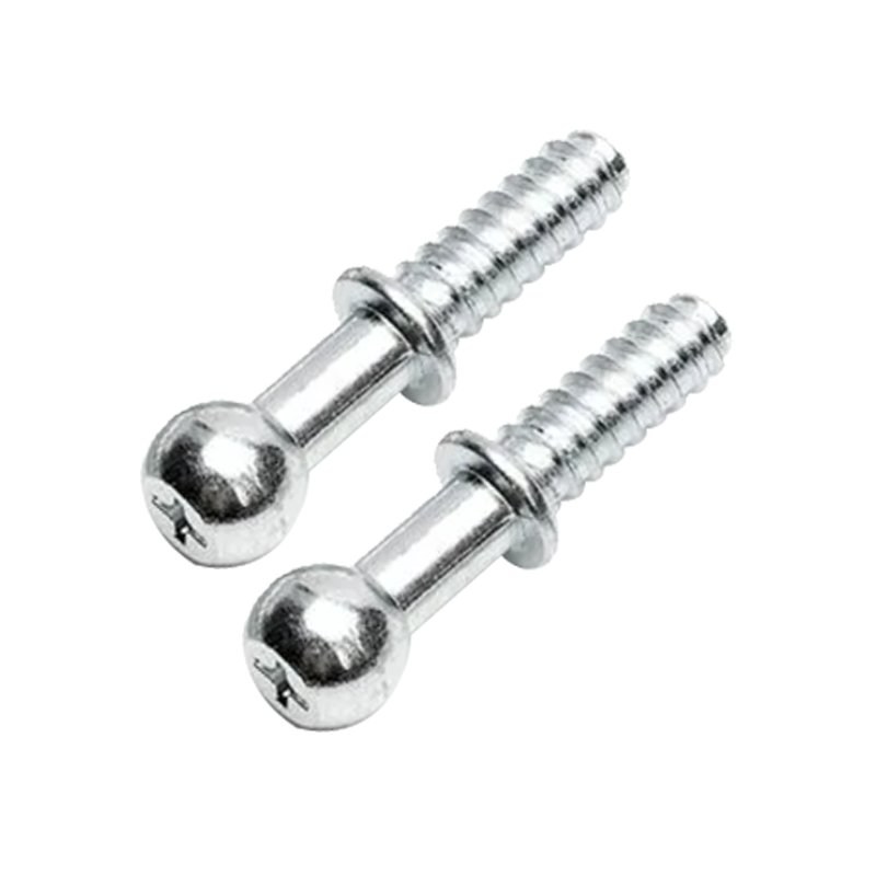China Manufacture Ball Head Bolt Fastener M4M6M8M10 Multi-size Carbon Steel Galvanized Ball Head Screw
