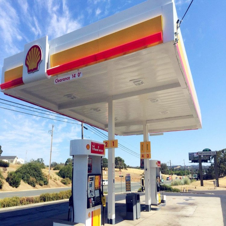 Good Quality Easy Install Prefabricated Gas Filling Station