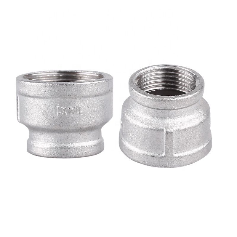Keda Pipe Female Thread Reducer Reducer Adapter 304 Stainless Steel Inner Tooth Internal Thread Reducer Pipe