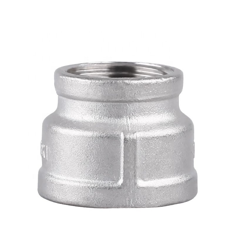 Keda Pipe Female Thread Reducer Reducer Adapter 304 Stainless Steel Inner Tooth Internal Thread Reducer Pipe