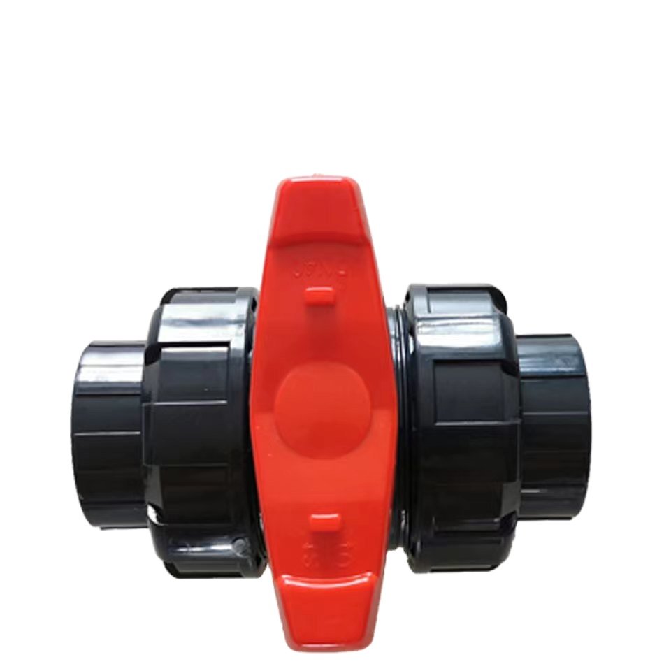 20~63mm PVC Ball Valve Aquarium Tank Water Pipe Connector Industrial Water Treatment PVC Pipe