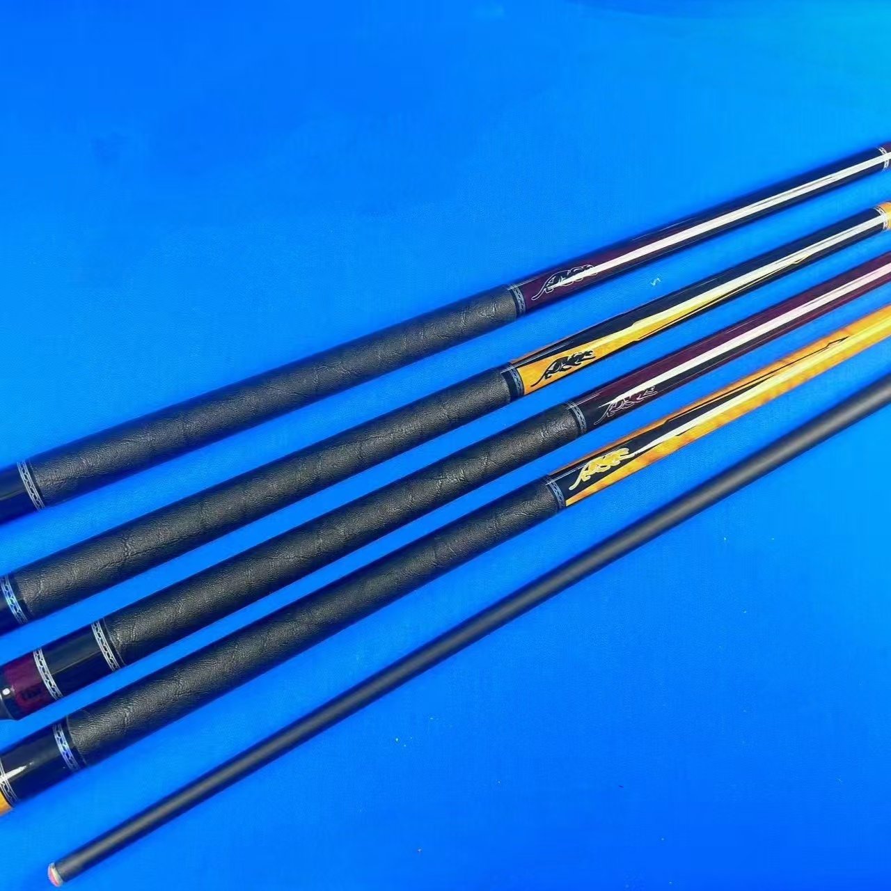 Premium Quality PREOAIDR High-Tech Carbon Fiber Shaft 1/2 Pc Stainless Steel Joint Pool Cue Stick 12.5-13mm Tip for Sale