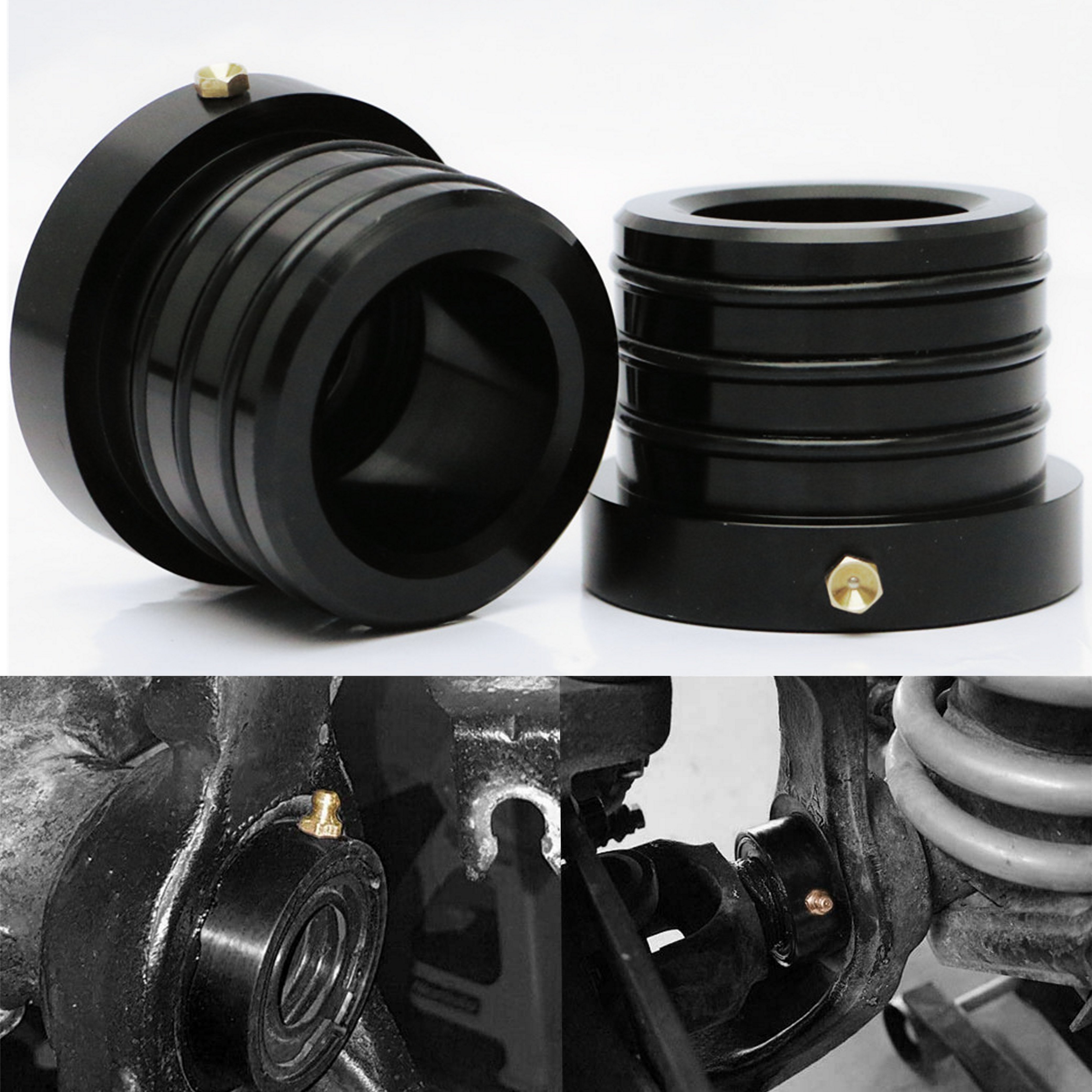 High-Performance Front Axle Tube Seal 0.25" Wall for 2007-2018 Jeep Wrangler JK Dana 30/44 and Tera 30/44 Differential
