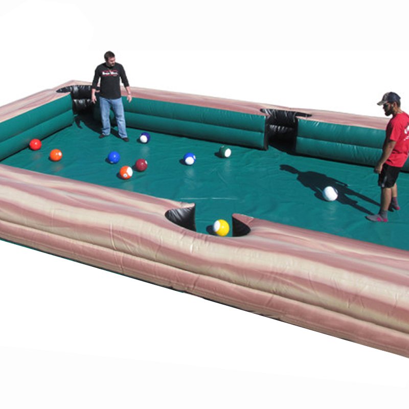 Inflatable Outdoor Game Snooker Pool Ball Game Inflatable Snooker Game for Party Carnival