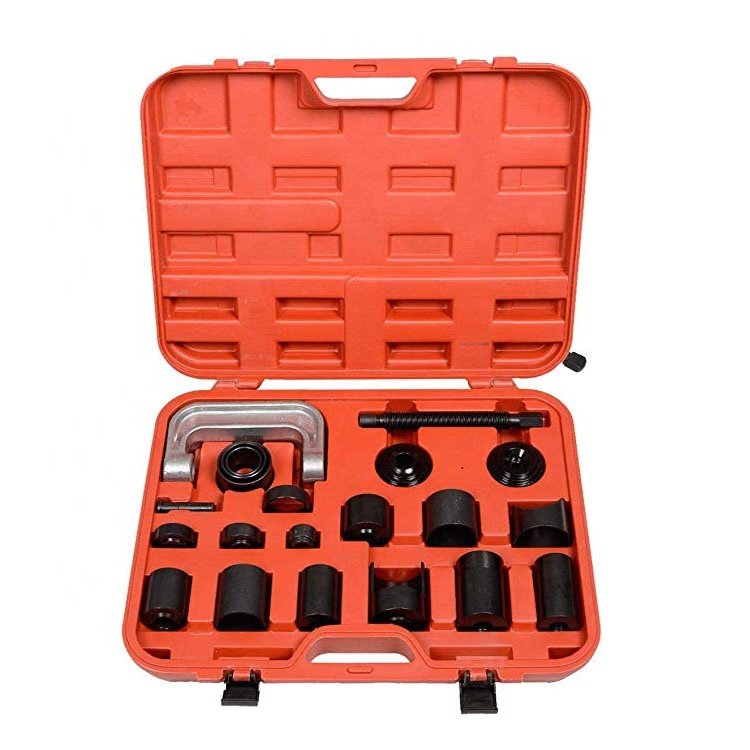 21pc 2 & 4 WD Auto Repair Remove Master Adapter C-Frame Ball Joint Press Tools