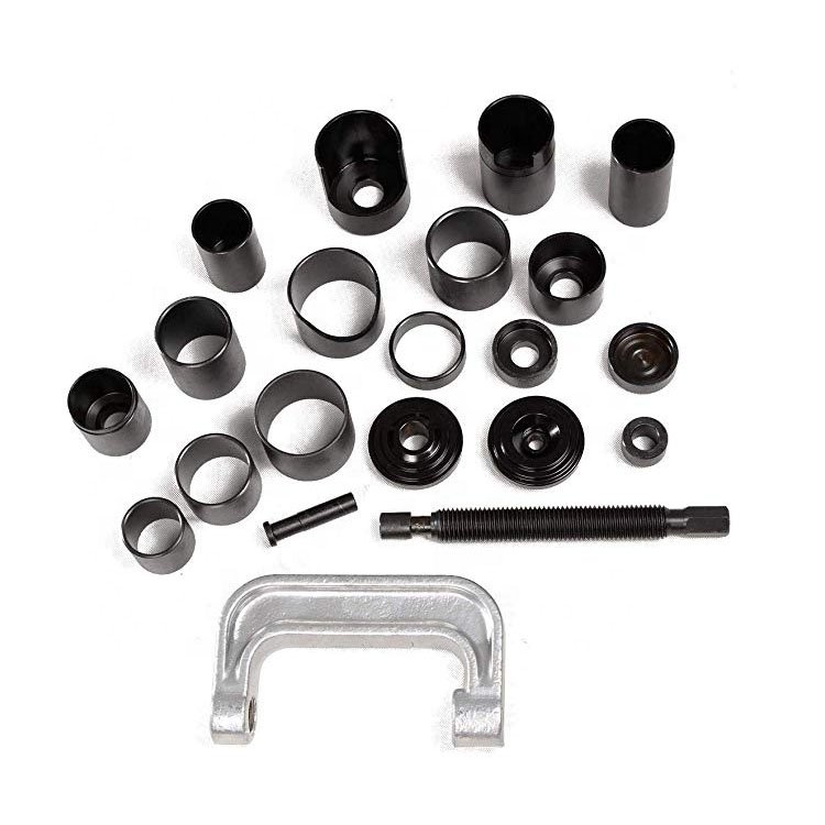 21pc 2 & 4 WD Auto Repair Remove Master Adapter C-Frame Ball Joint Press Tools