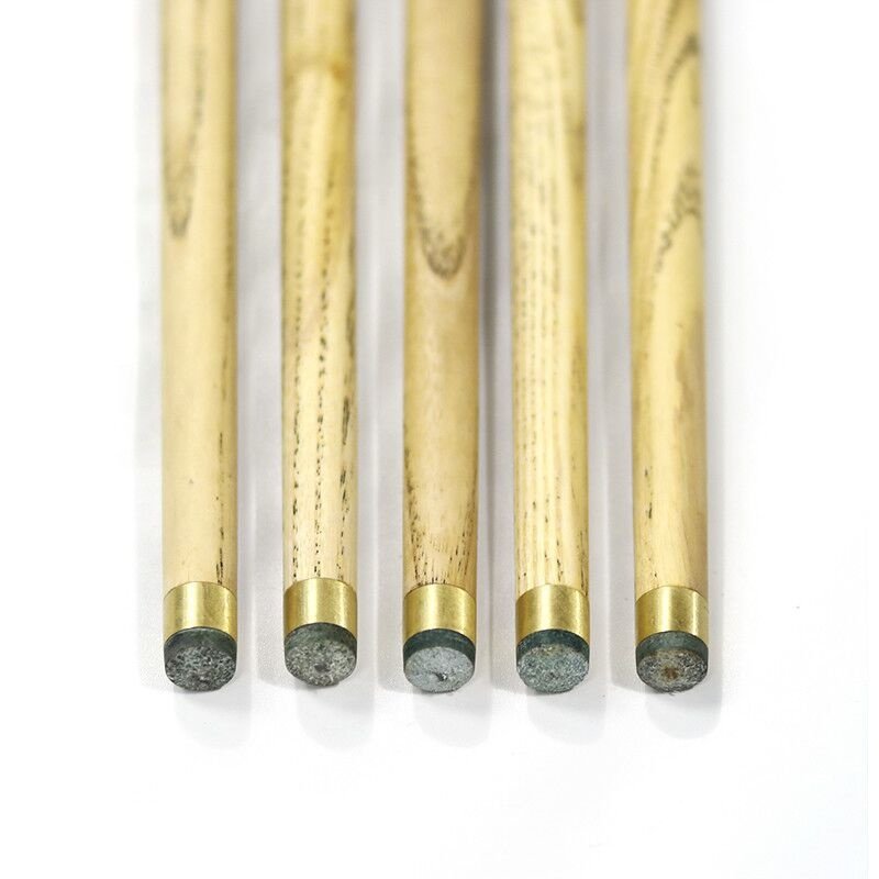 Promotion Sale Ash Wood 3/4 Snooker Cue 57" Length Tip 10MM Cue logo JDH or YM by Random for Sale