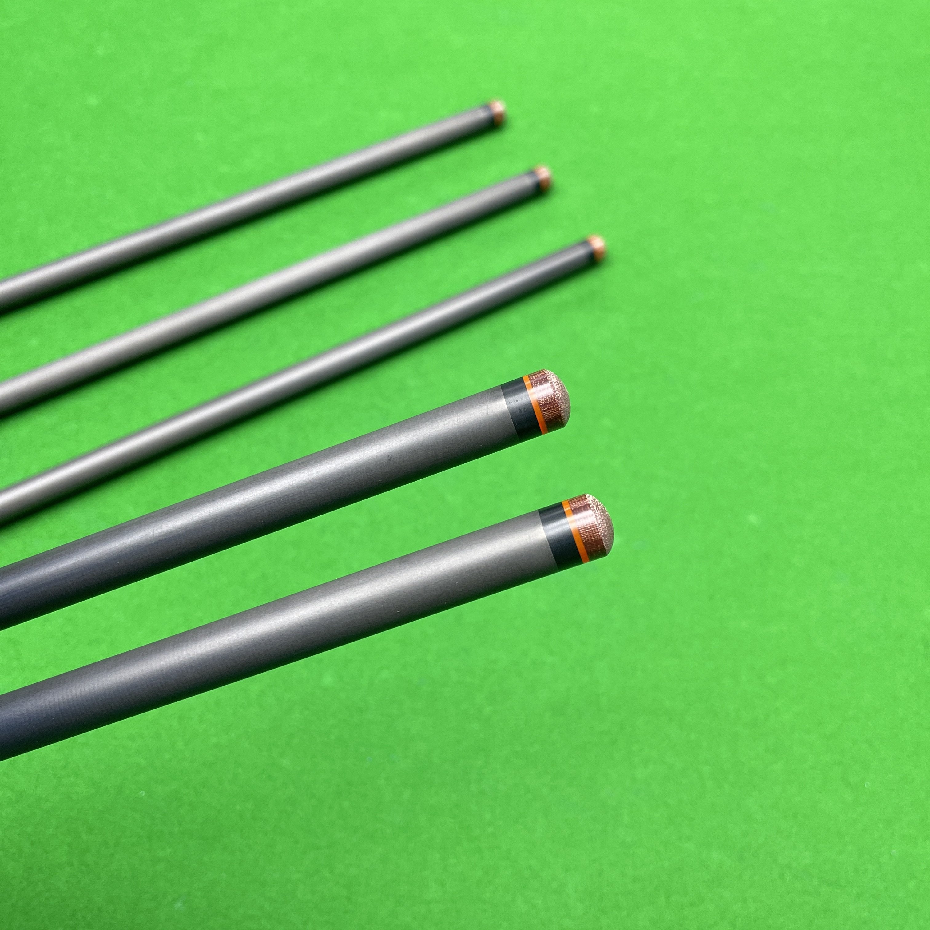 Carbon Fiber Pool Cue Shafts With Joint Low Deflection Carbon Cue Shaft Breaking Shafts
