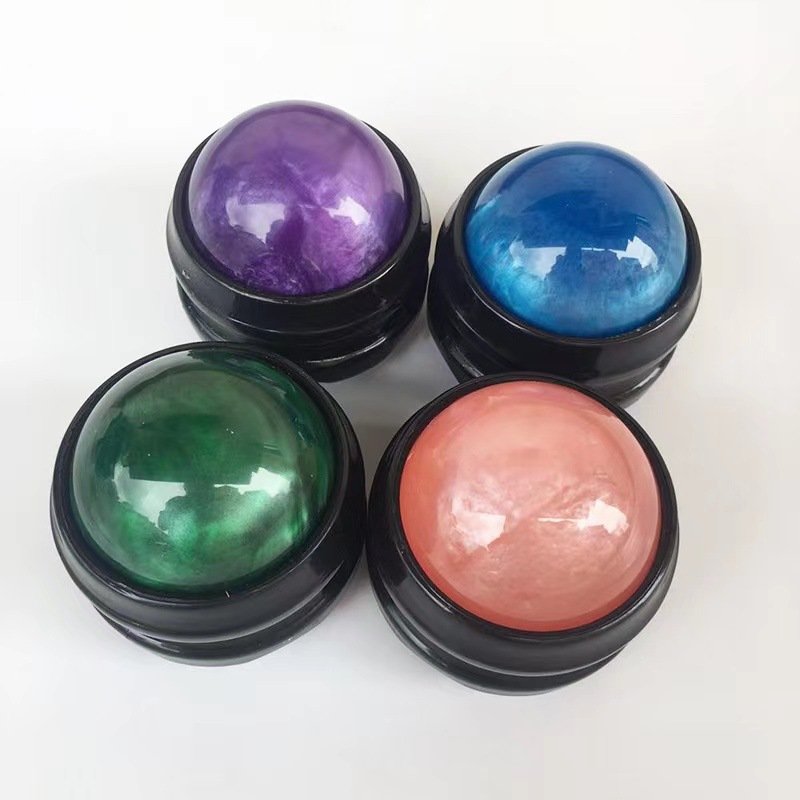 7cm Sore Muscle Shoulder Arm Neck Back Feet Body Deep Tissue Stiffness Joint Pain Stress Relief Massage Roller Ball Therapy Tool