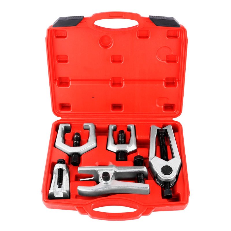 Automobile 5Pcs Front End Service Tool Kit Ball Joint Removal Tool Separator Set