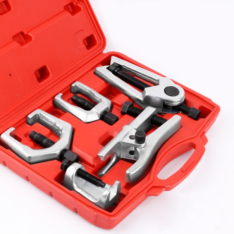 Automobile 5Pcs Front End Service Tool Kit Ball Joint Removal Tool Separator Set