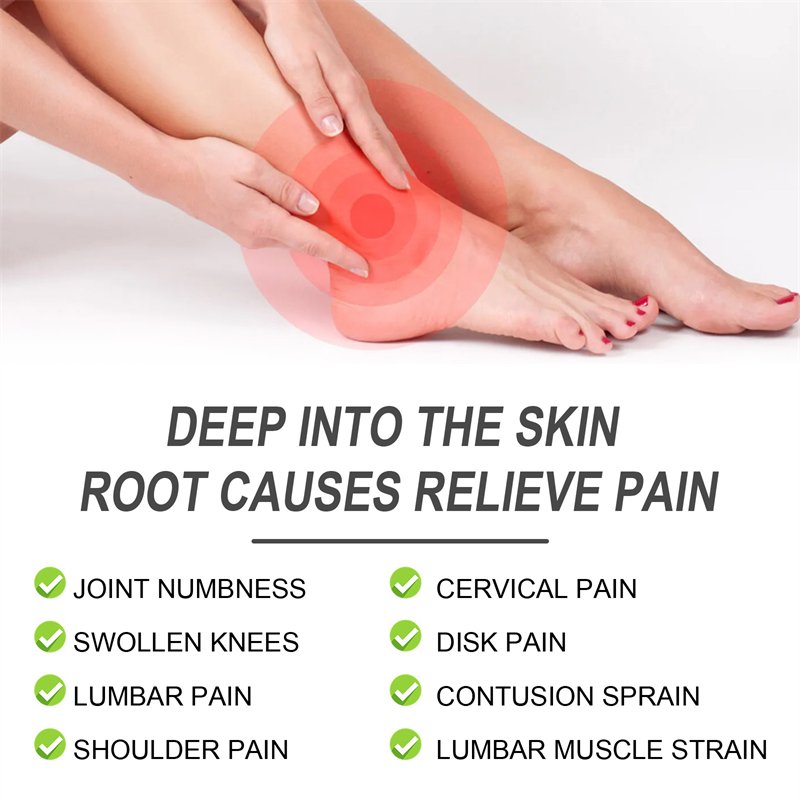 Ximonth Joint Renew Bone Repair Gel Roller Cervical Shoulder Disk Pain Lumbar Muscle Strain Swelling Numbness Relief Ball