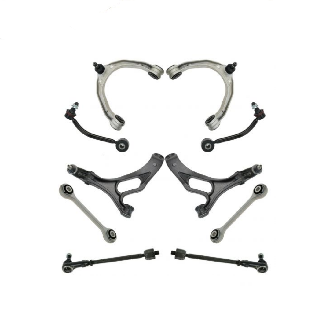 Suspension Kit Set Control Arm Tie Rod End Sway Bar Link for AUQI7 Touareg 7L0407151C 7L0407152 7L0407021 7L0411317B 7L0422803B