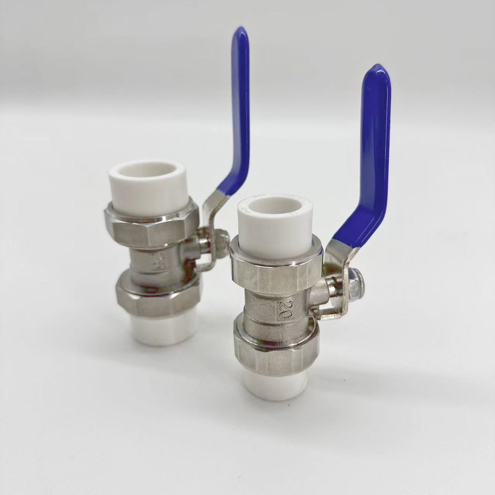 Cheap Price Stainless Steel PPR Ball Valve Steel Lever Handle for Plumbing Pipeline