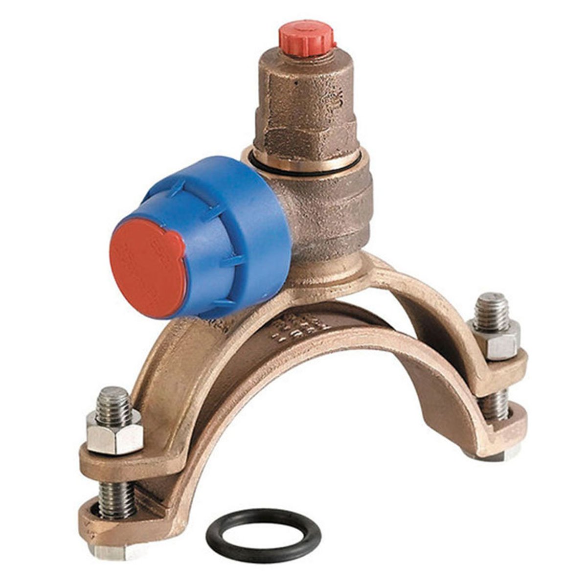 BMAG 3/4 Inch NPT Thread Hydraulic Ball Structure Water General Pack Joint Outlet Self Tapping Ferrule Strap for American Market