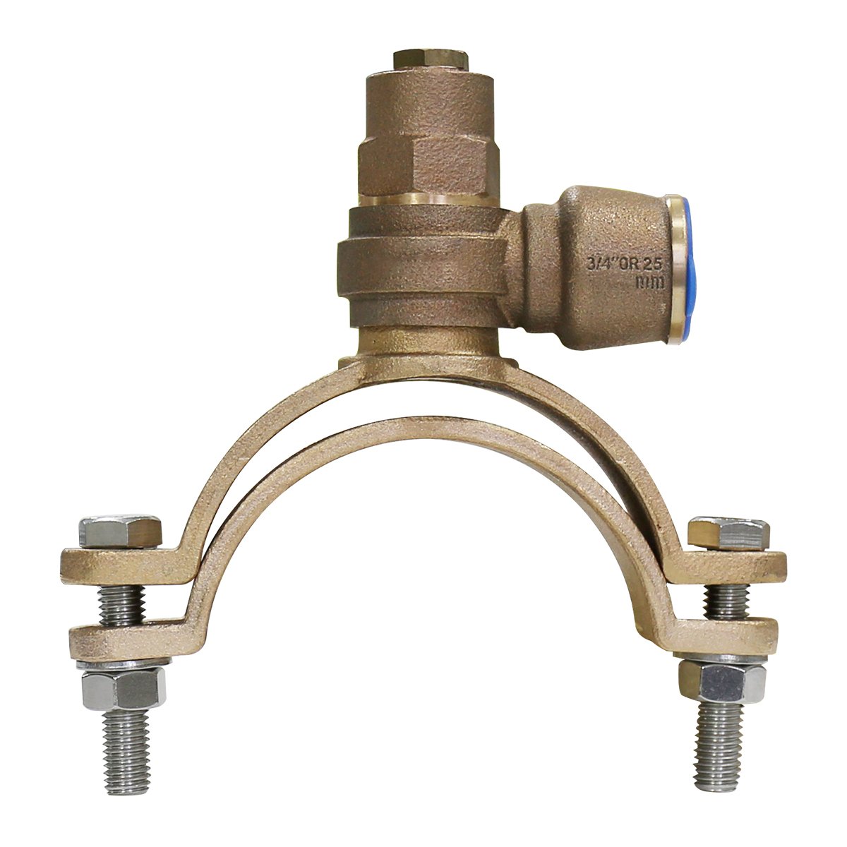 BMAG 3/4 Inch NPT Thread Hydraulic Ball Structure Water General Pack Joint Outlet Self Tapping Ferrule Strap for American Market