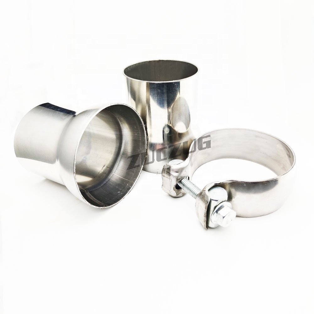 Stainless Steel Automobile Exhaust Pipe Spherical Clamp Ball Joint Connection