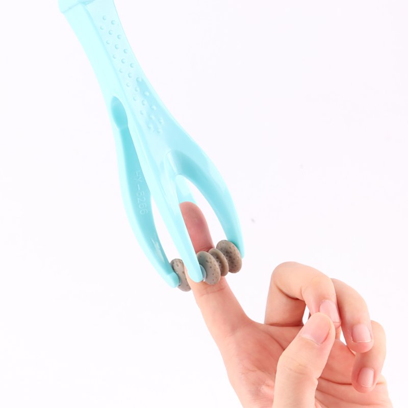 2 in 1 Finger Massage Roller Portable Hand Foot Finger Massage Ball Joint Muscles Relaxing Rehabilitation Massager