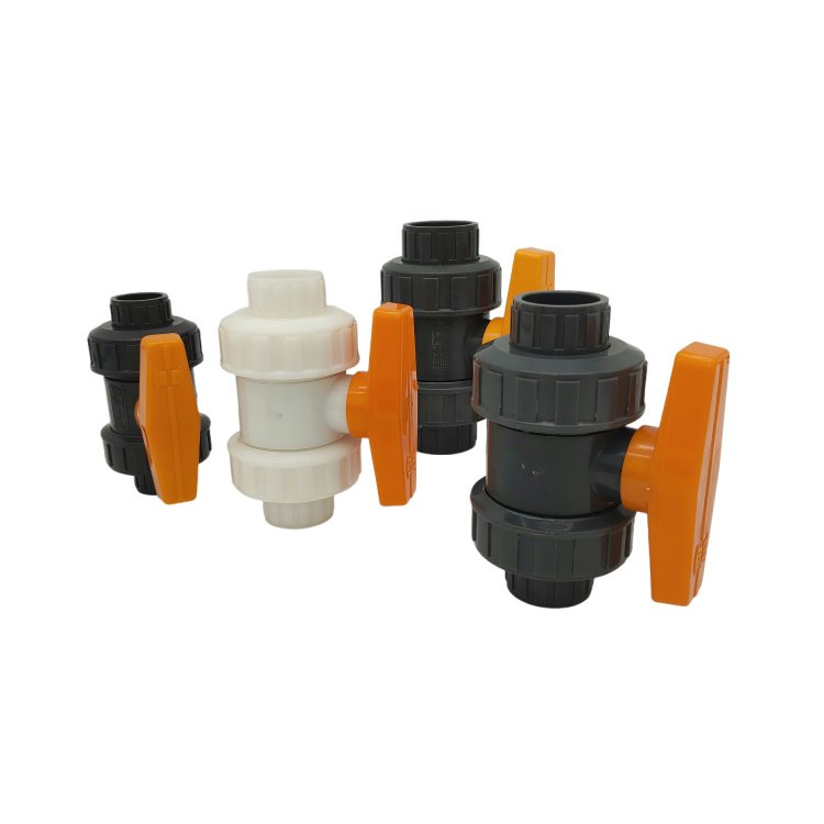 ABS Pipe Ball Valve Connector,Use for Plastic Tube Connect Union Ball Valve Joint Fittings