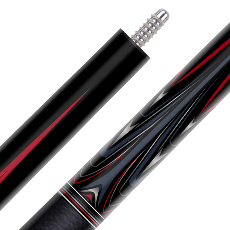 TQG-LC-C01 Pool Cue Stick 1/2 Split 12..5mm Maple Butt Multiple Snooker Joint Marking Billiards Snooker Players Carbon Fiber Cue