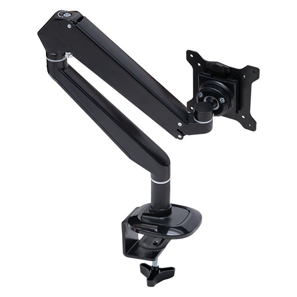 Factory Provided Flexible Quick Release Ball Joint Single LCD Monitor Stand