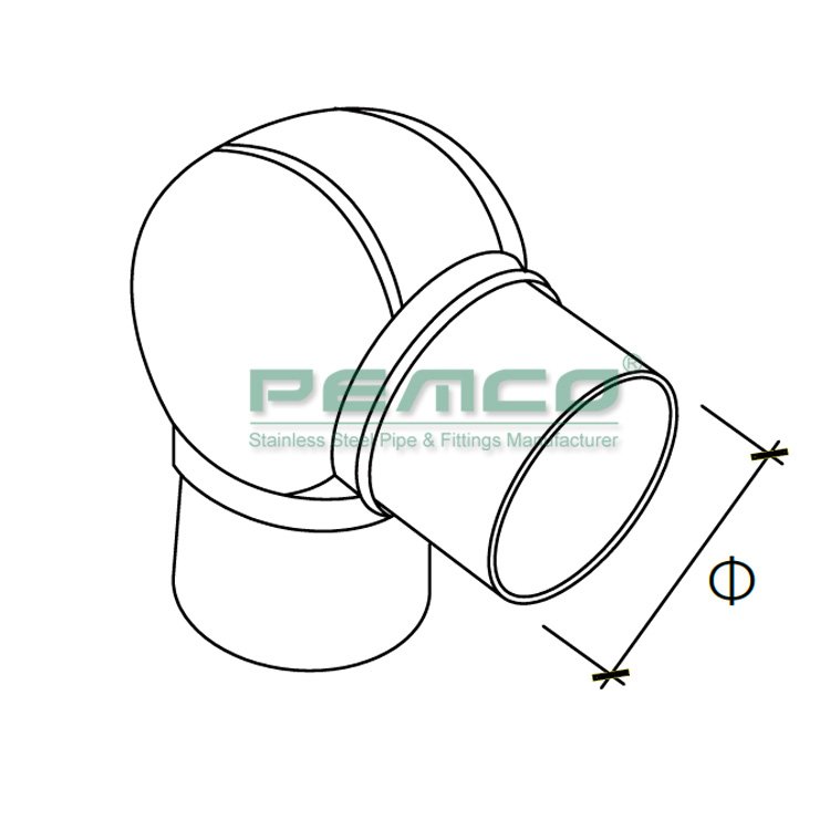 Factory Price Stainless Steel 304 Ball and Socket Joint, Ball Joint Handrail Round Connector for Stair Railings