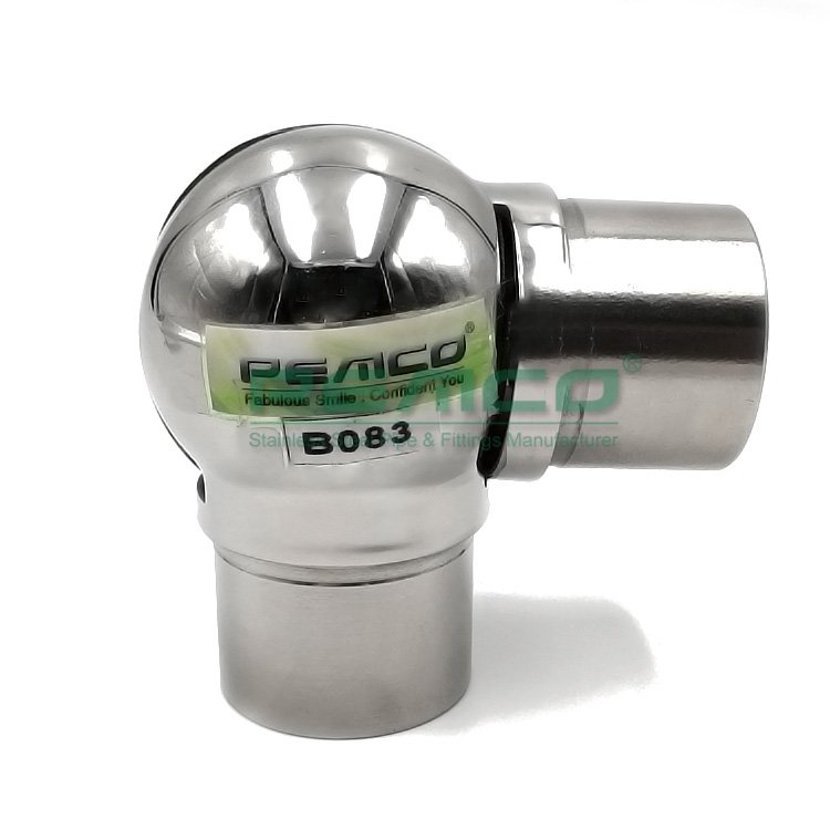 Factory Price Stainless Steel 304 Ball and Socket Joint, Ball Joint Handrail Round Connector for Stair Railings