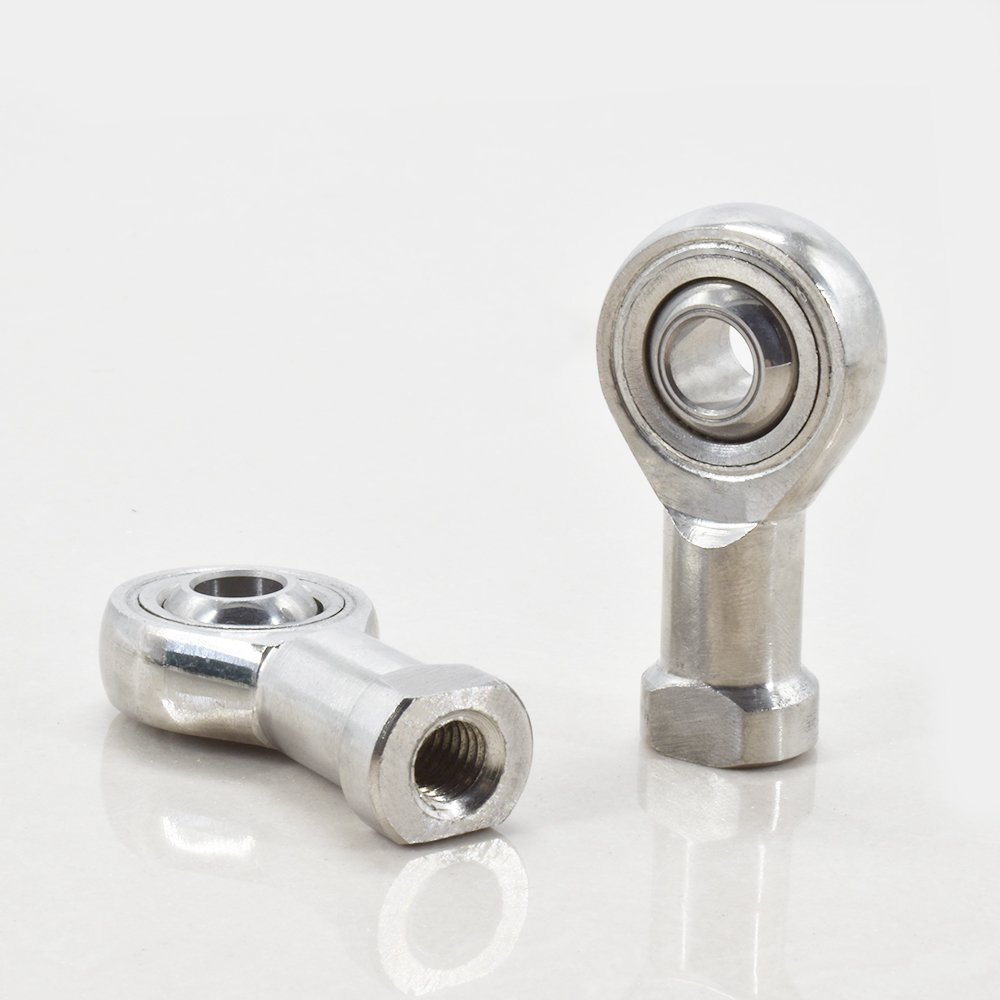 For Pneumatic Cylinder Joint 304 Stainless Steel Fish Eye Joint Connector Universal Ball Joint Rod Ends Bearing