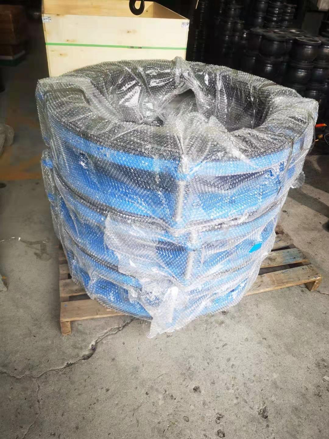 2024 Wesdom Floating Flanged Rubber Joint for Pipe Connector Single Arch Flexible Spray Flange Rubber Joint