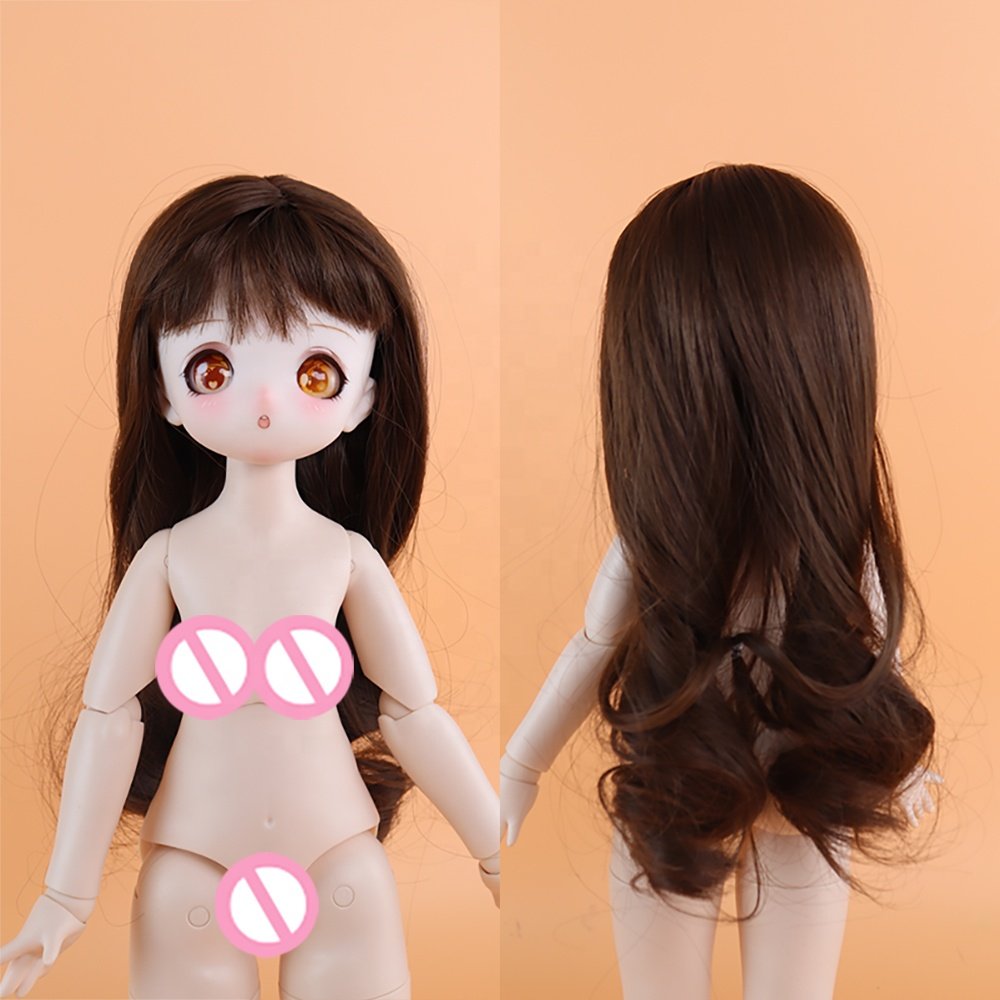 18 Inch BJD Doll Hair Wig High Quality Synthetic Hair for 1/4 Ball -Jointed Doll Accessories