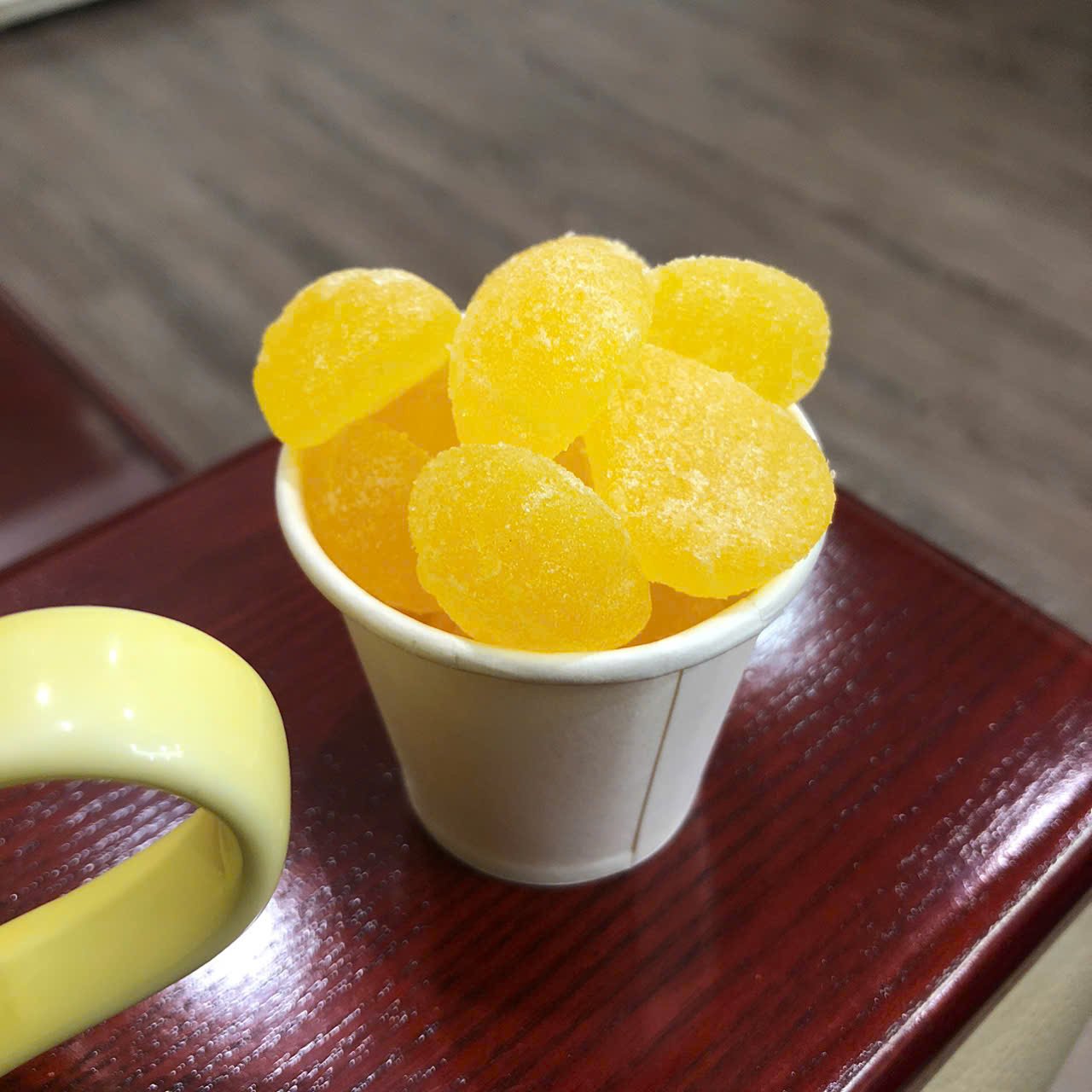 NEW ARRIVAL NATURAL MANGO GUMMY JELLY CANDY WITH YOGURT POWDER MOST DELECIOUS SUPPORT OEM ODM WHOLESALE CHEAPEST PRICE