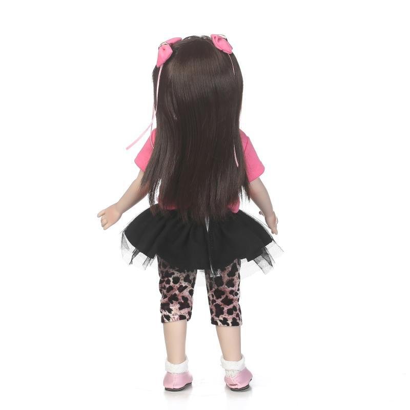 NPK 18 Inch/45 cm BJD Dolls Lifelike Long Hair Reborn Doll Kids Toy Ball Jointed Doll