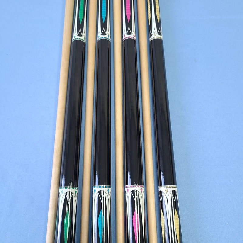 New Arrival Cheap Price Xmlivet 58inch+13mm Tip Size Maple Wood 3/8-18 Joints Billiard Cues 1/2 Split Pool Cues Custom Cue Stick