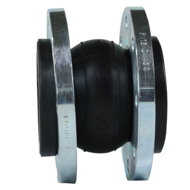 China Factory DIN ANSI 6 Inch Single Flange Ball Bellows Flexible Rubber Expansion Joint