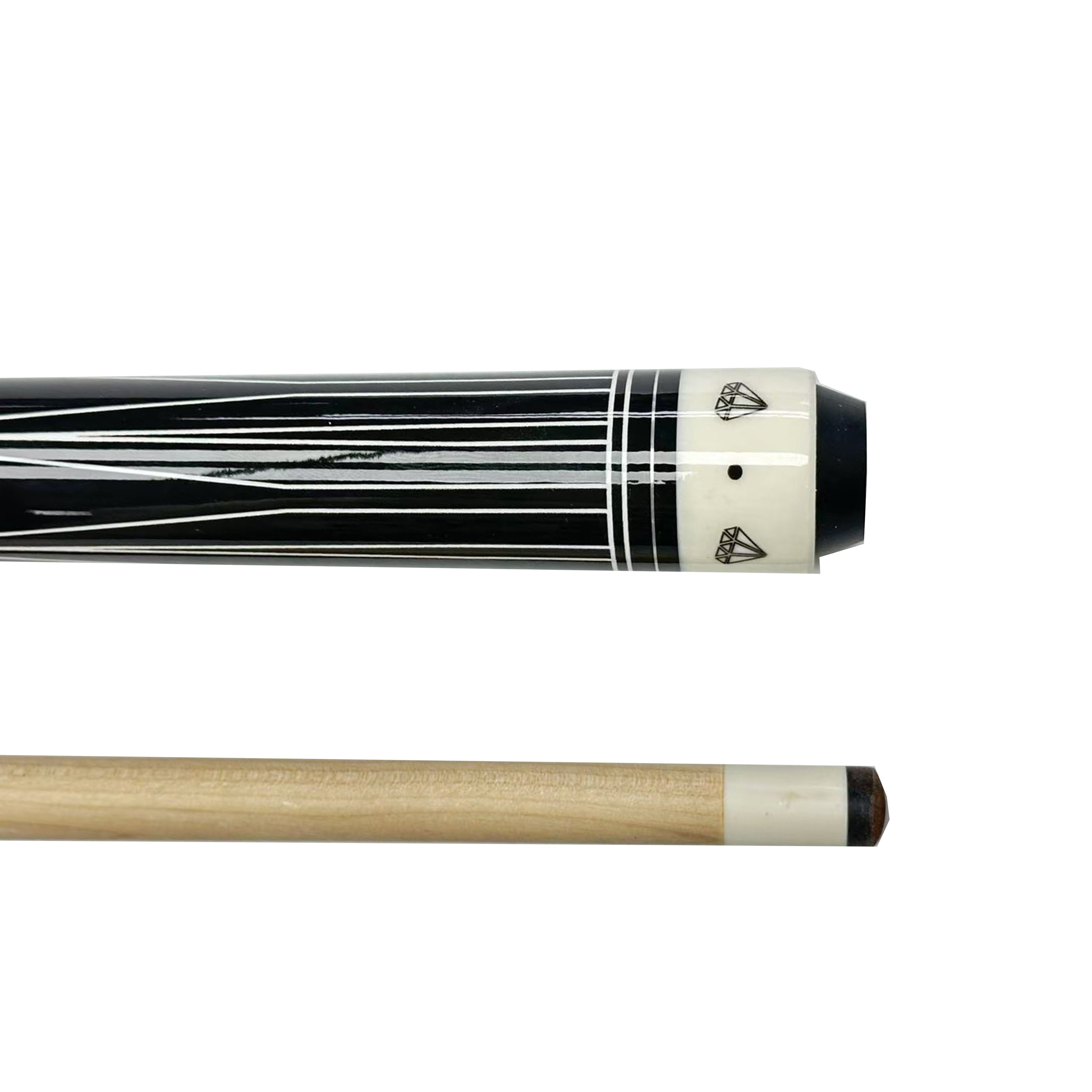 13mm Maple Snooker & Billiard Cues Designed & Produced by Chinese Manufacturer for American Nine Ball & Table Tennis