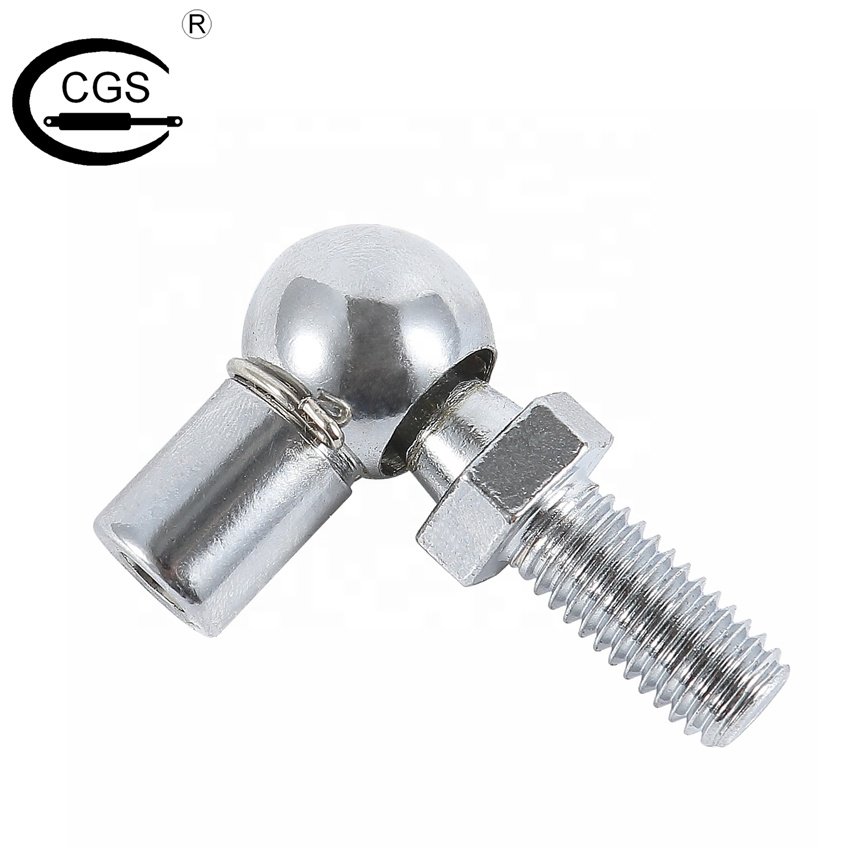 Compress Gas Spring with Stainless Steel M8 X 1.25 Ball and Socket Joint