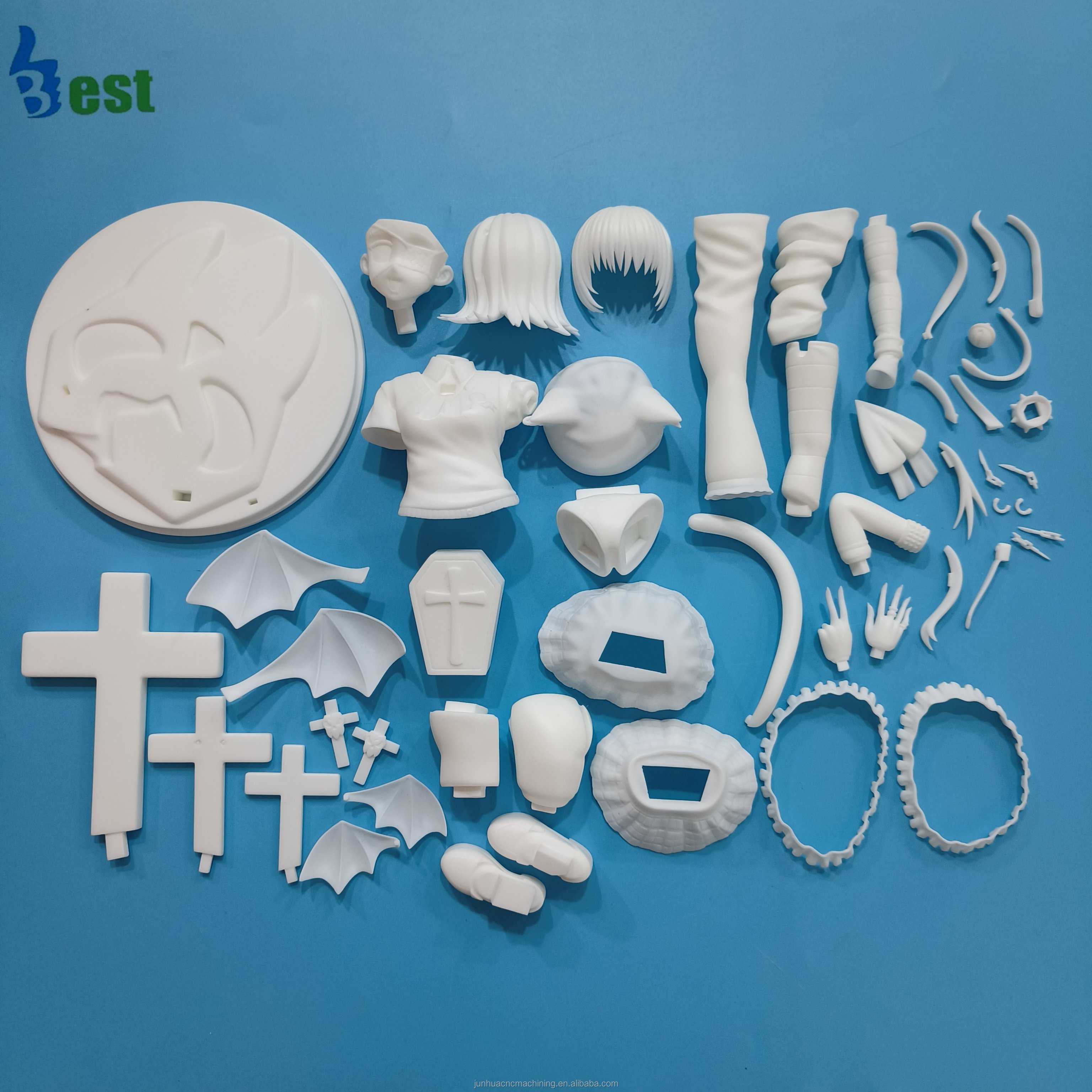 Custom Makeable Simulation Plastic Toy BJD Flexible Joints Adjustable Ball Jointed Doll Boys and Girls