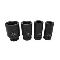 CROWNRICH 12pcs 3/4" Inch Long Reach Impact Sockets Drive Deep Impact Tools Set 24-41mm