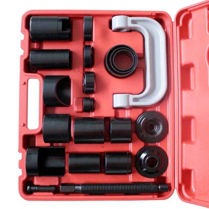 21Pcs Set Ball Joint Press Kit Carbon-steel Auto Repair Remover Install Adapter Tools for Garage Automobile Repair Shop