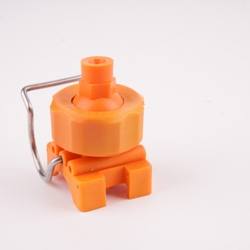 Plastic Adjustable Ball Clamp Spray Nozzle, Plastic Clamp Spray Nozzle for Garden Watering
