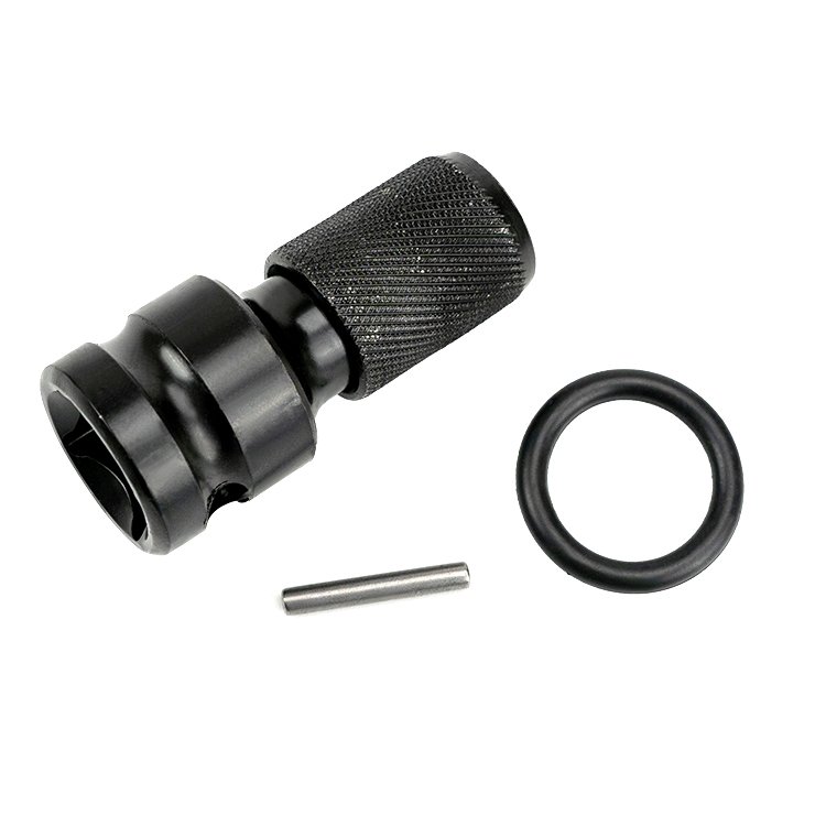 Wholesale 1/4" 1/2" Converter Impact Driver Chrome Vanadium Steel Sleeve Adapter Drive Screwdriver Joint Converter Socket