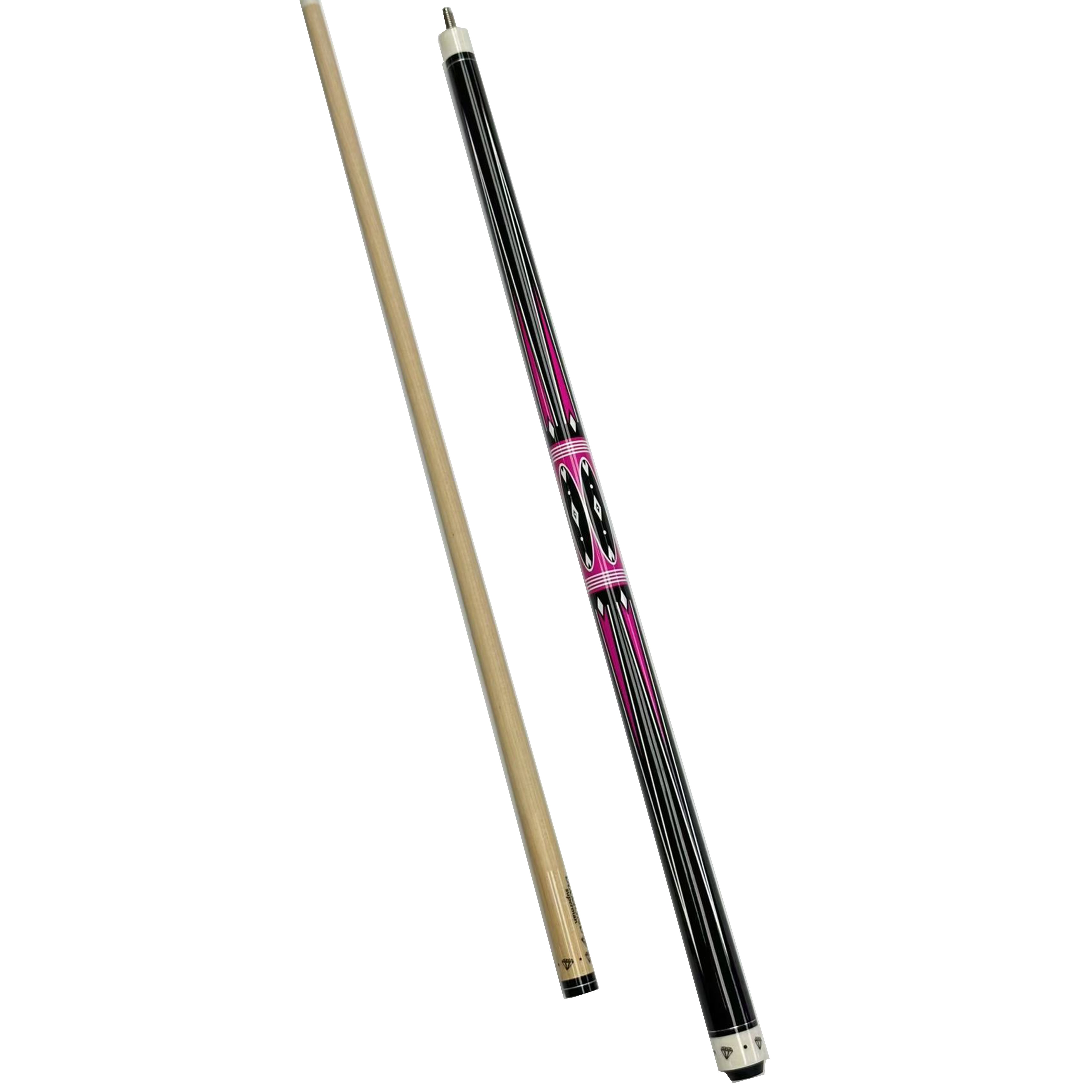 High Quality Professional Carbon Maple American Nine-Ball Sports Cue Single Stick Stainless Steel Joint Snooker Billiard Players